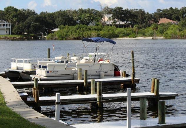 Florida Fishing near Hickory Point RV Park - boats docked