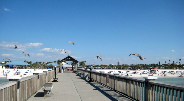 Clearwater Beach Pier Florida